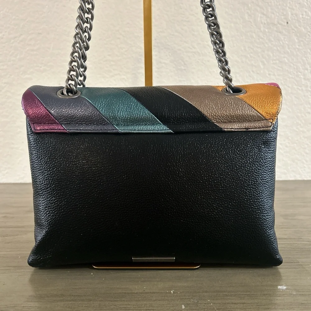 Kurt Geiger Kensington Multicolor Striped Women's Bag - Picture 3 of 9